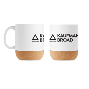 Mug avec socle e liège – bla c